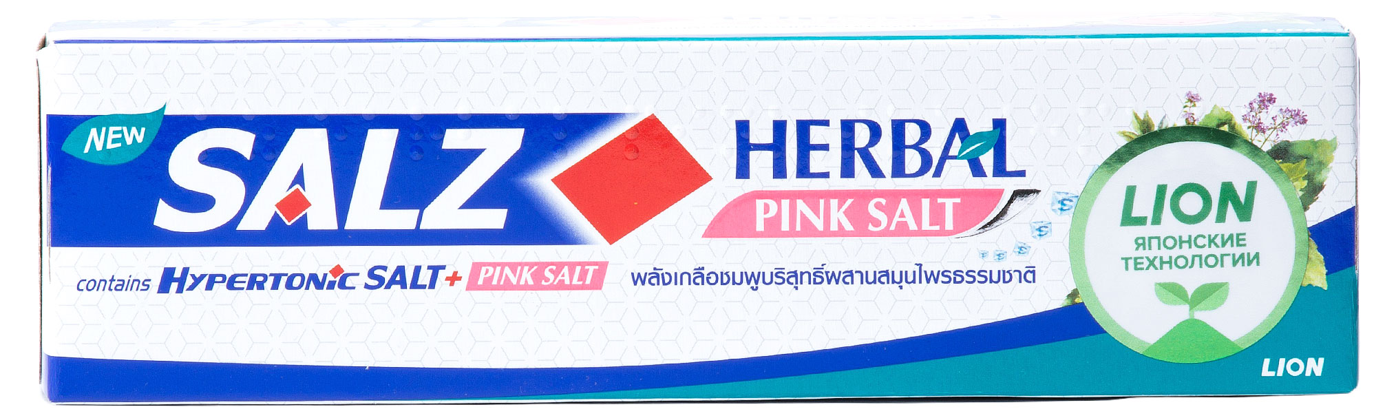 

Зубная паста Lion Salz Herbal с розовой гималайской солью, 90 г