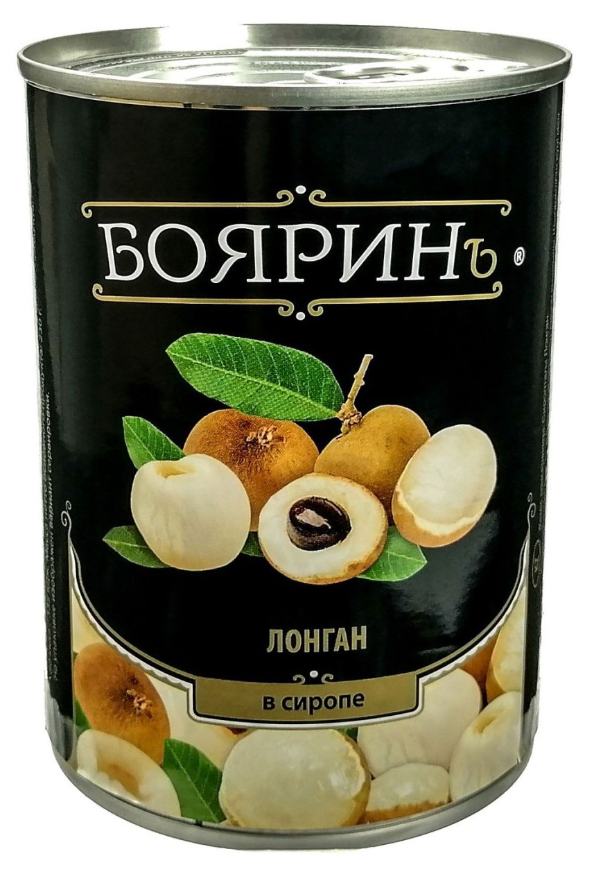 

Лонган в сиропе Бояринъ, 565 мл