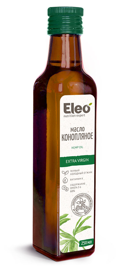 

Масло конопляное Eleo, 250 мл
