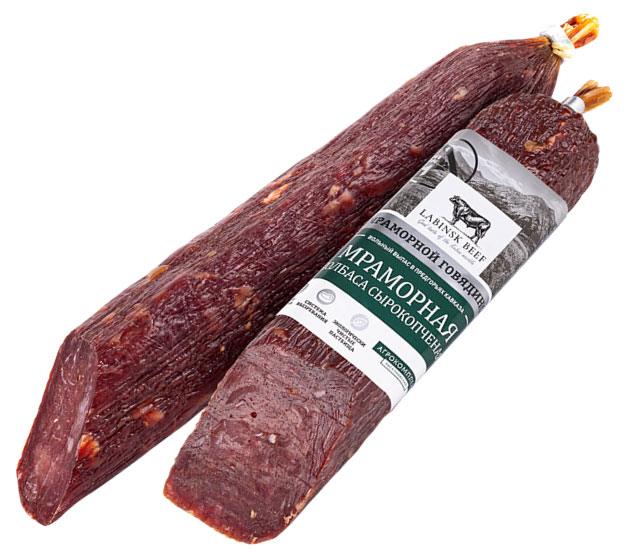 

Колбаса сырокопченая ММК Мраморная, 200 г