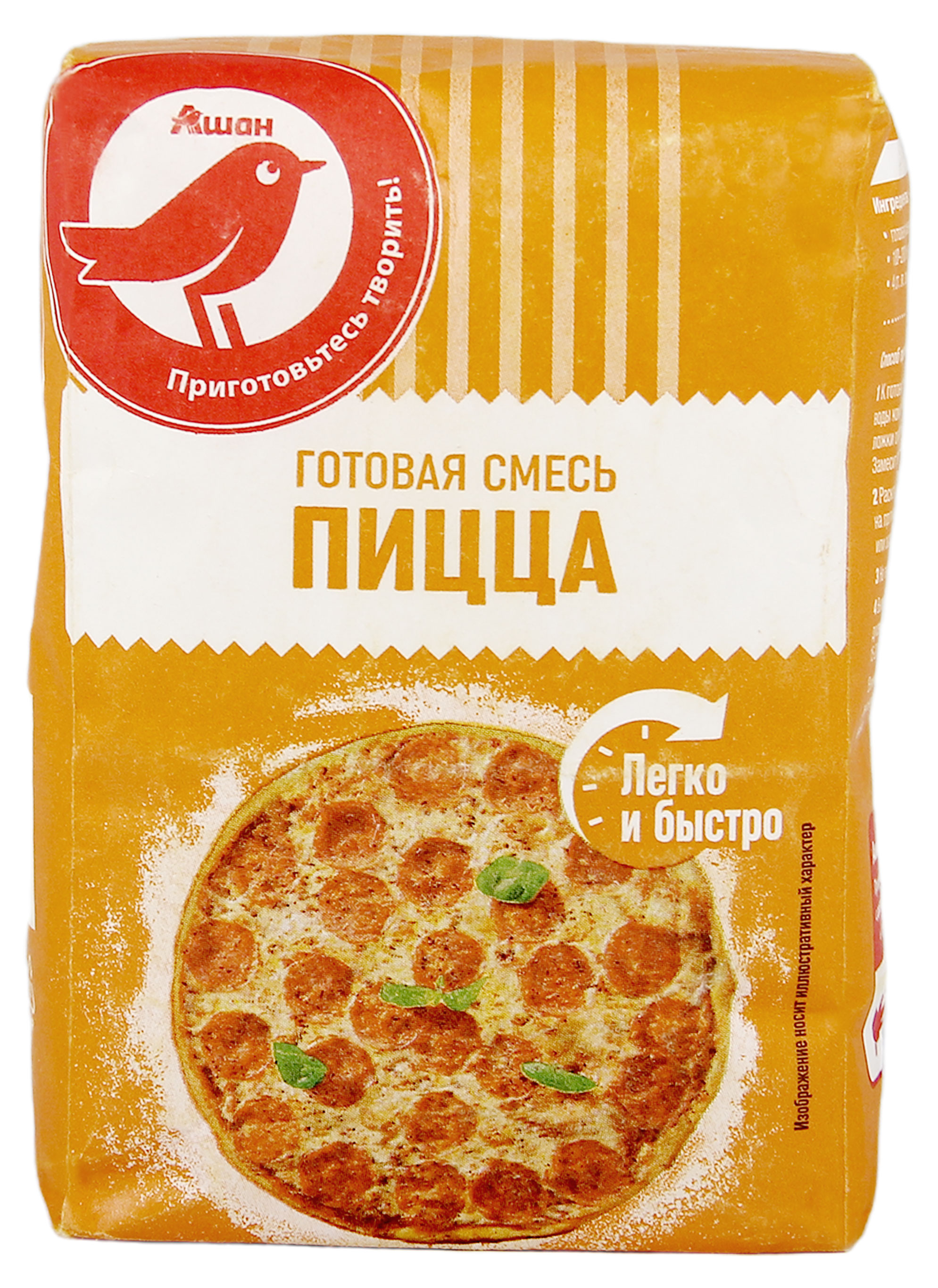 

Смесь для пиццы АШАН Красная птица, 400 г
