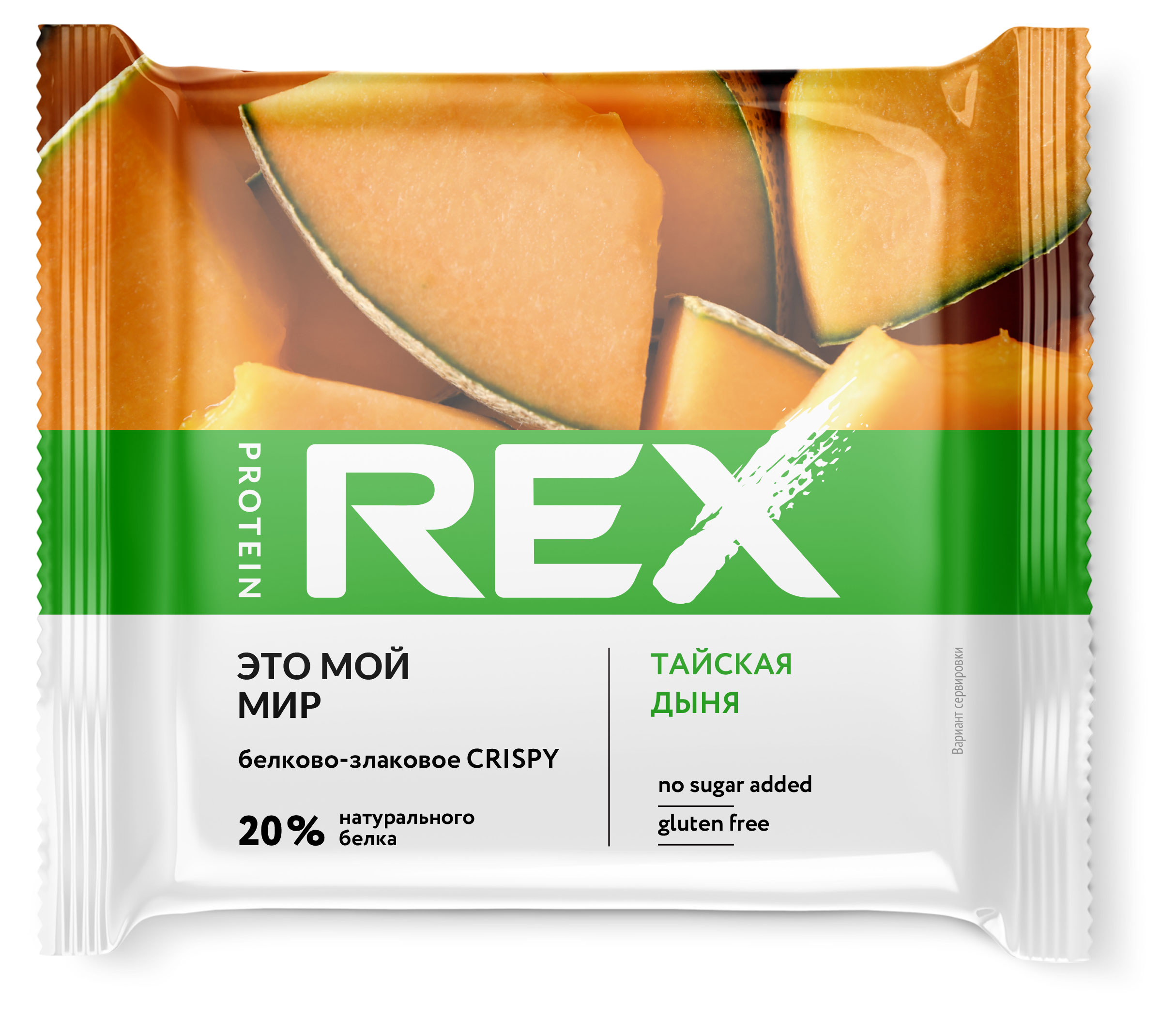 

Хлебцы протеиновые Protein Rex Crispy Тайская дыня, 55 г