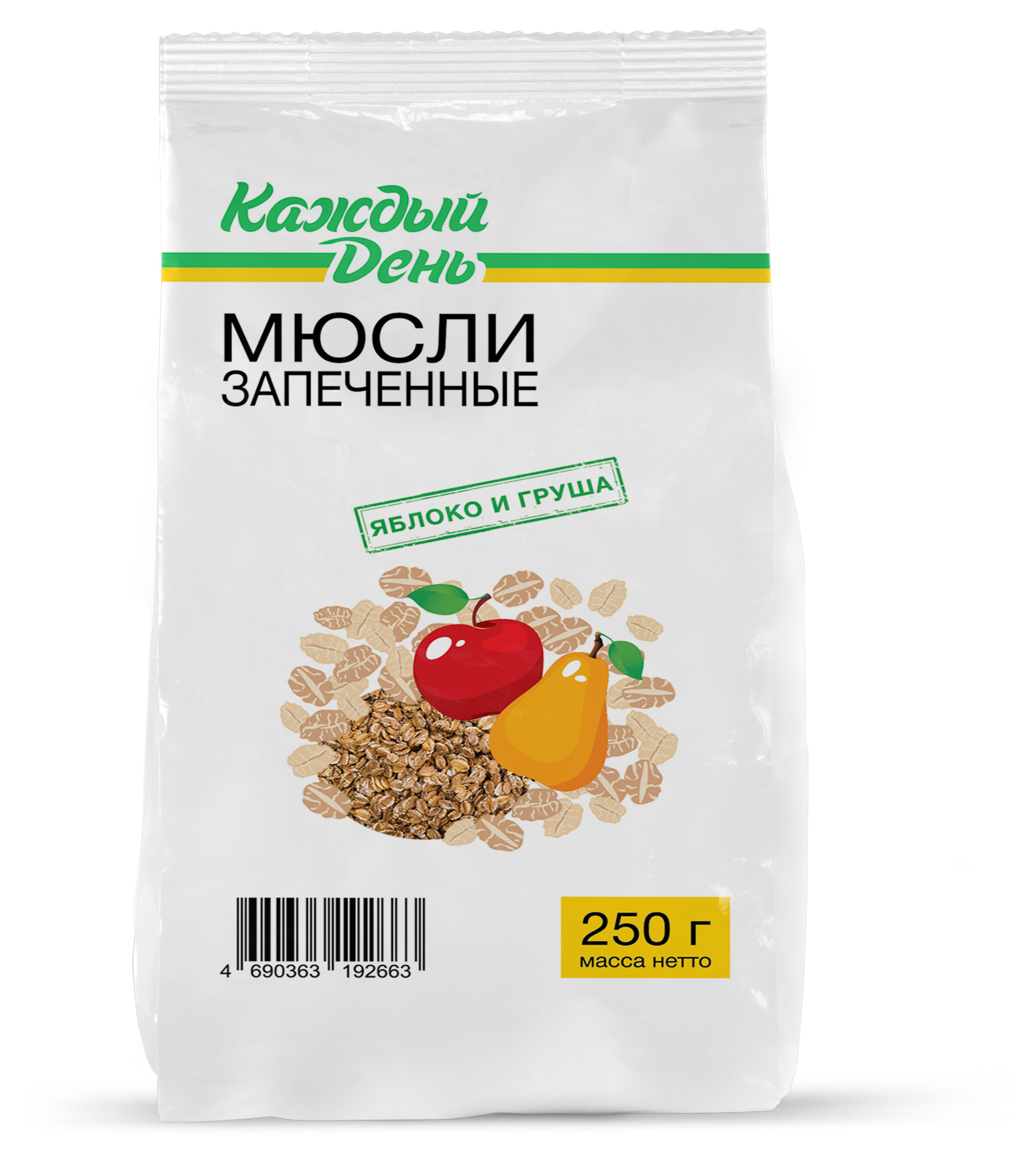 

Мюсли Каждый день запеченные яблоко-груша, 250 г