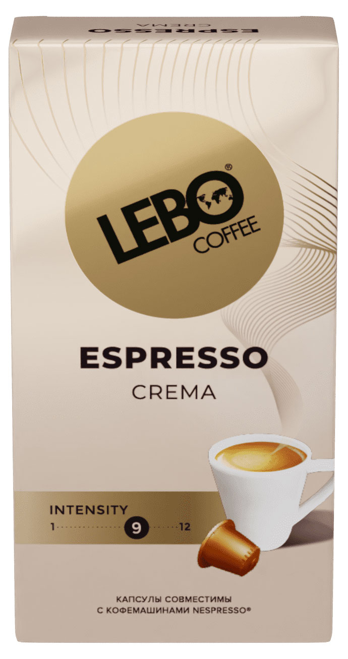 Изображение товара Кофе в капсулах Lebo Crema, 55 г