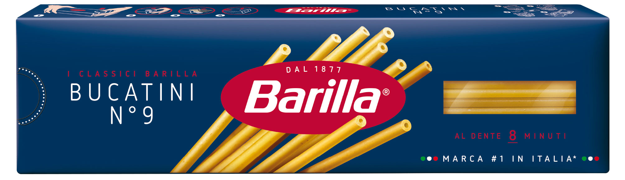 

Макаронные изделия Barilla Bucatini 9 спагетти, 400 г