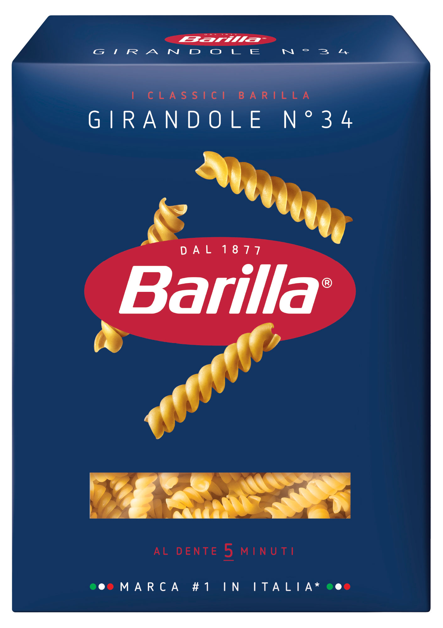 Изображение товара Макаронные изделия Barilla Girandole n.34, 450 г