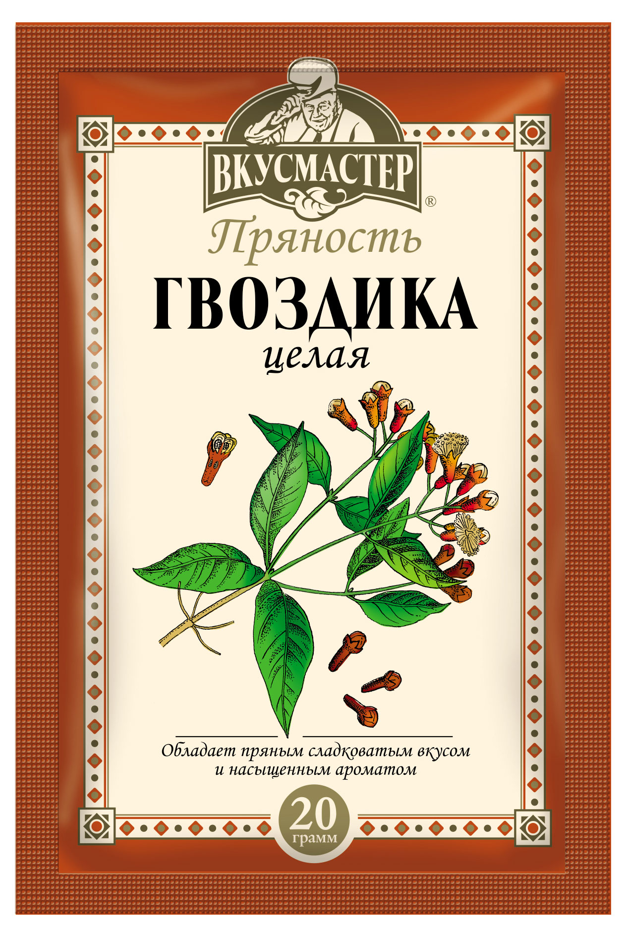 

Гвоздика целая Вкусмастер, 10 г