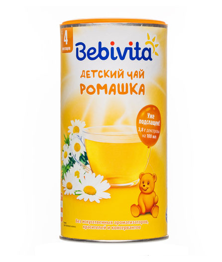 

Чай детский Bebivita Ромашка с 4 мес., 200 г