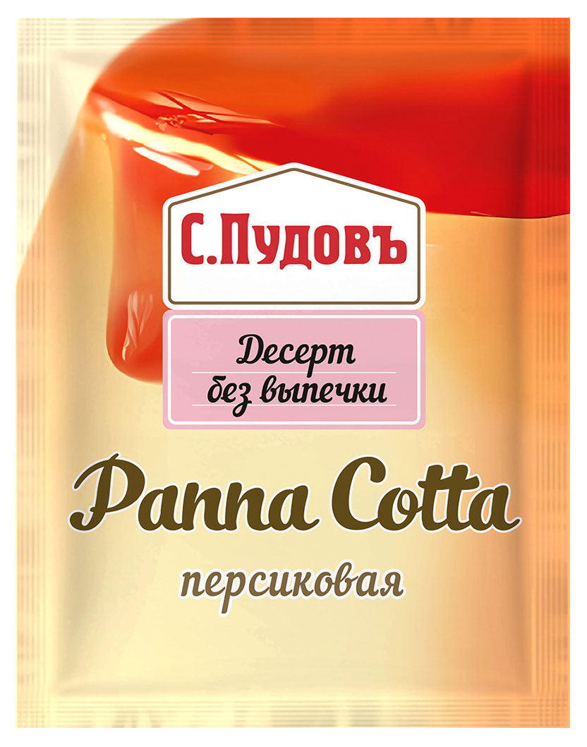 

Десерт для выпечки С.Пудовъ Панна котта персиковая, 70 г