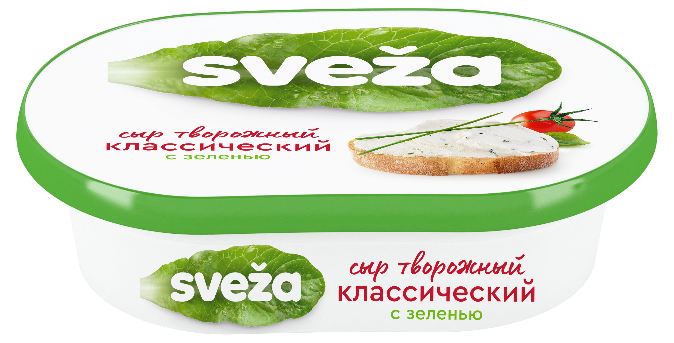 

Сыр творожный с травами Sveza 60% БЗМЖ, 150 г