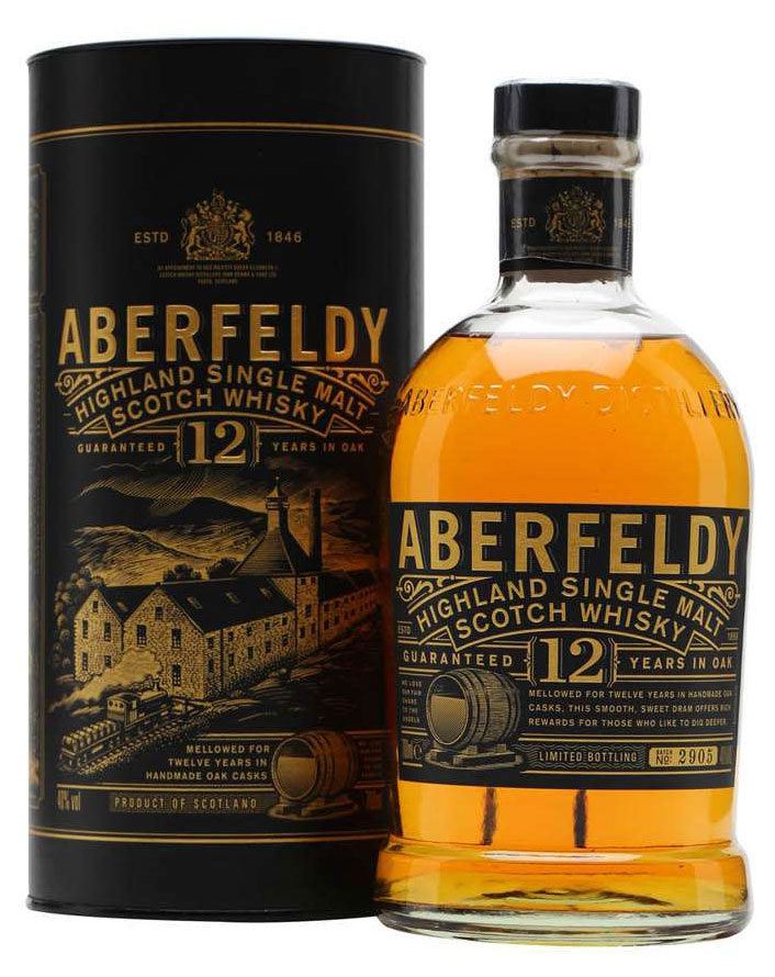 

Виски Aberfeldy 12 лет в подарочной упаковке Великобритания, 0,7 л