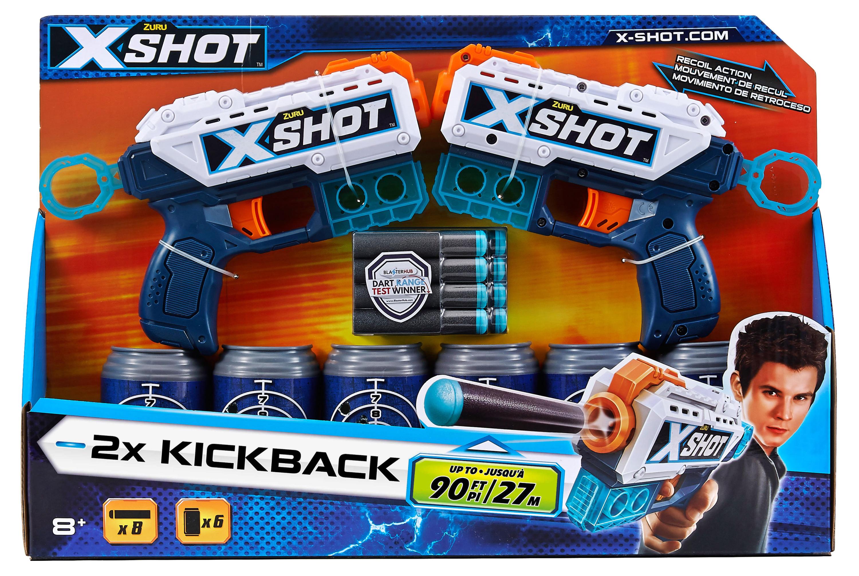 

Игровой набор для стрельбы ZURU X-Shot Ексель Дабл Кикбек