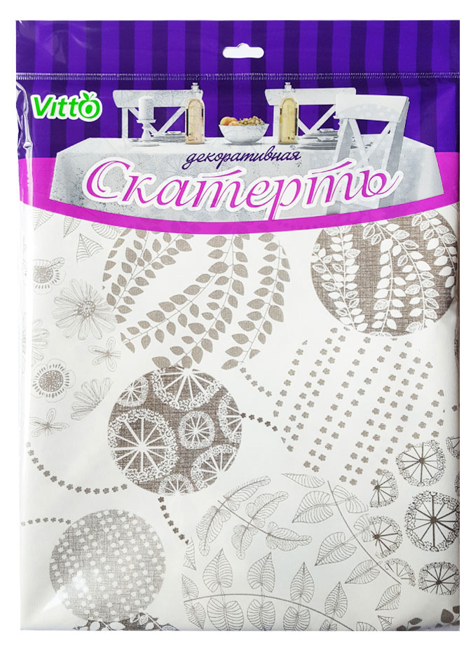 

Скатерть Vitto Шары ПВХ, 120х180 см
