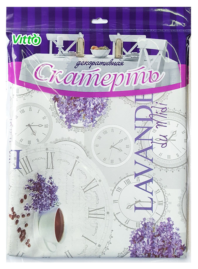 

Скатерть Vitto Лаванда ПВХ, 130х110 см