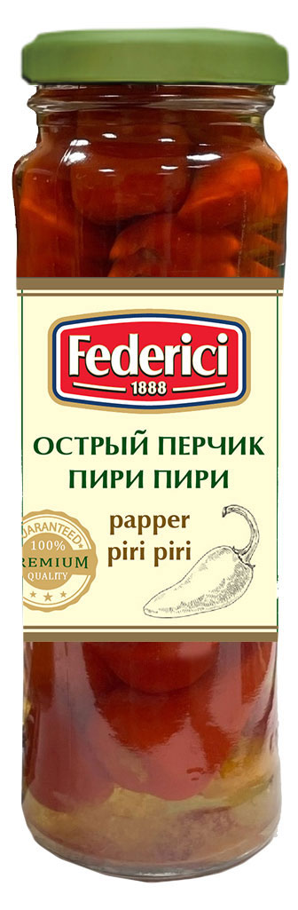 

Острый перчик Federici Пири-Пири, 100 г