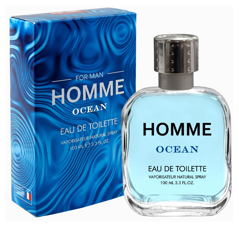 

Туалетная вода для мужчин Homme Ocean, 100 мл