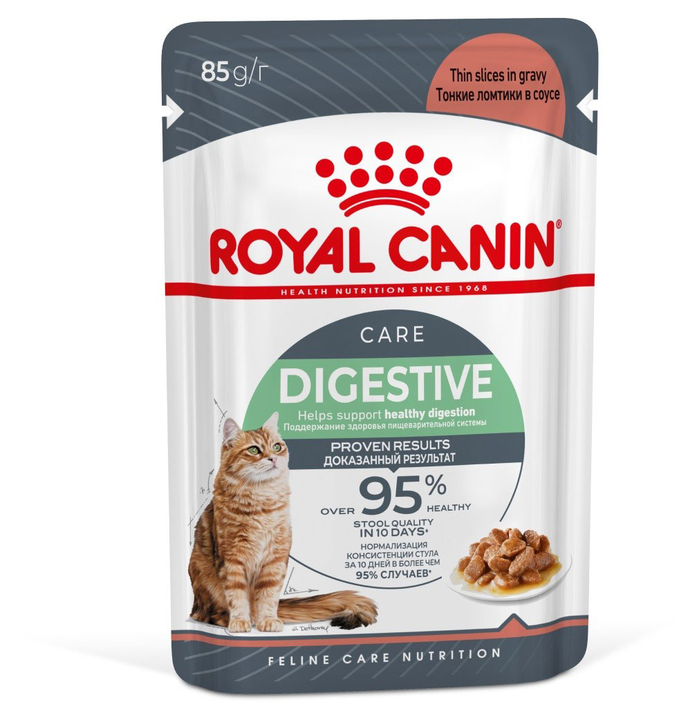 

Влажный корм для кошек Royal Canin Digestive Care с чувствительным пищеварением, 85 г