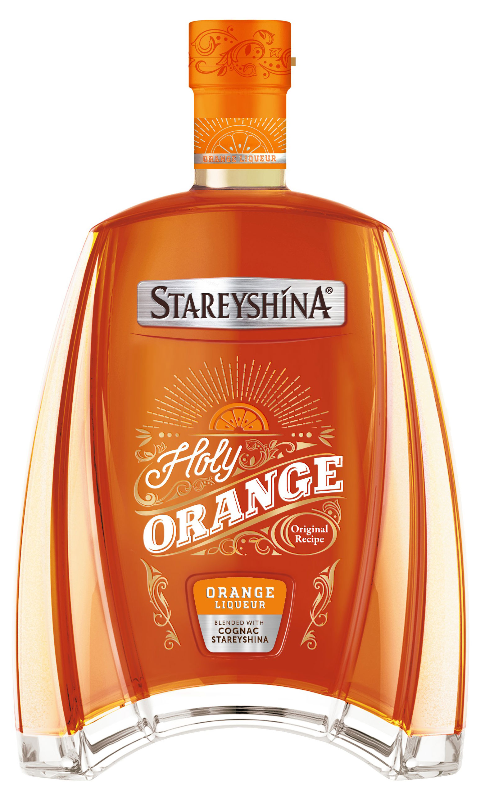 

Ликер Старейшина Holy Orange на основе коньяка Россия, 0,5 л