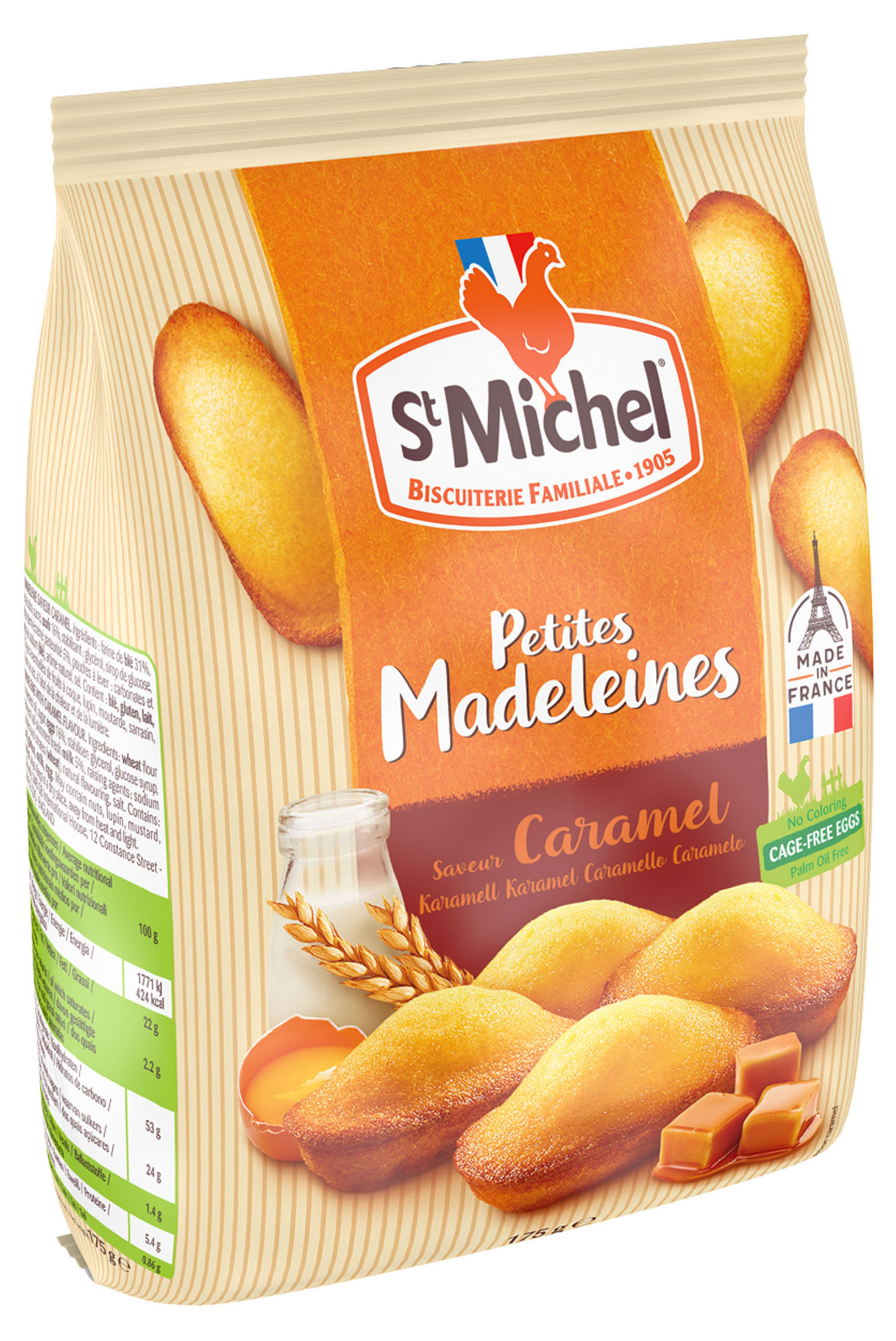 

Пирожное бисквитное StMichel Мадлен со вкусом карамели, 175 г
