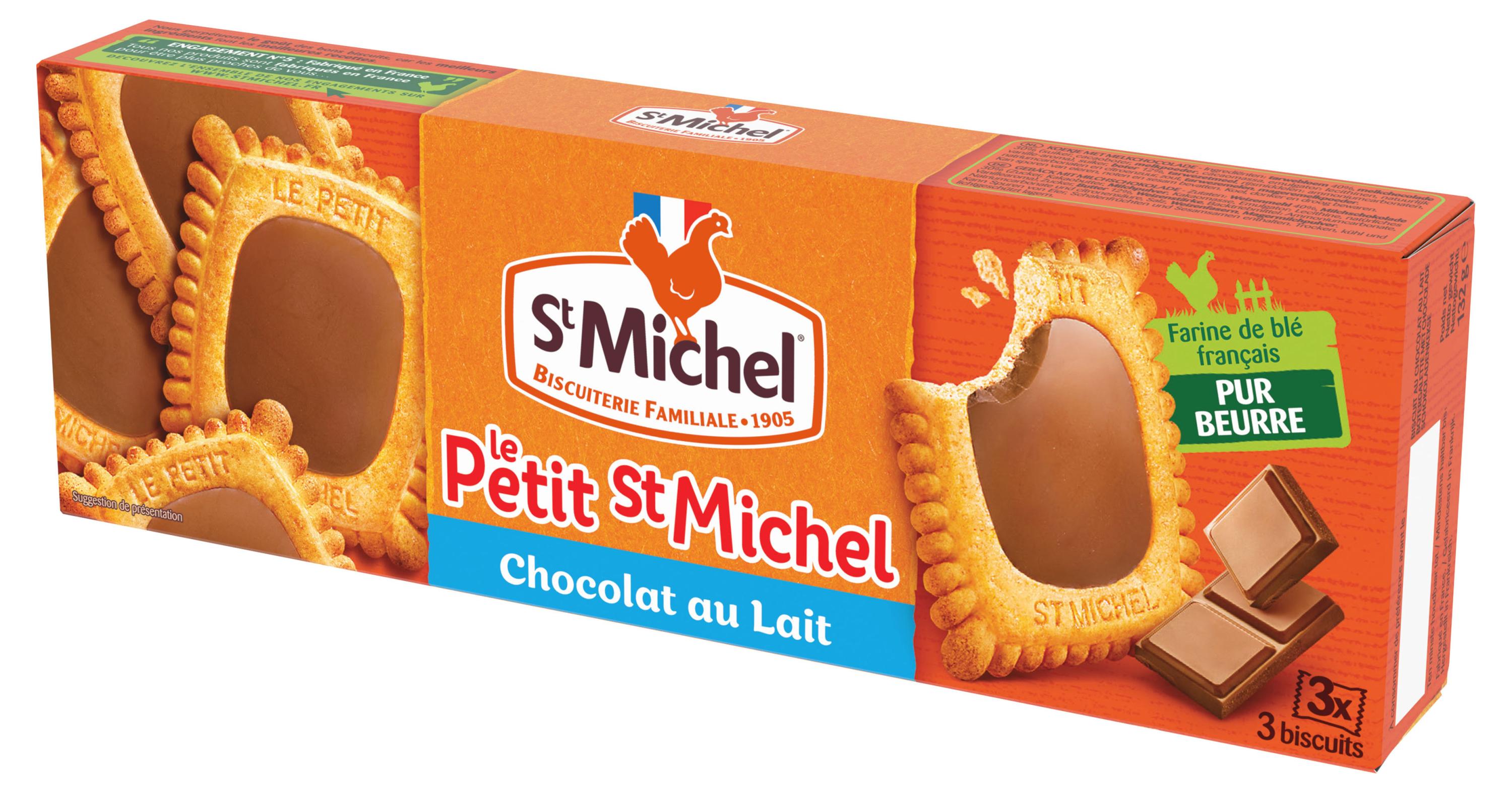 

Печенье StMichel Petit Chocolat au lait, 132 г