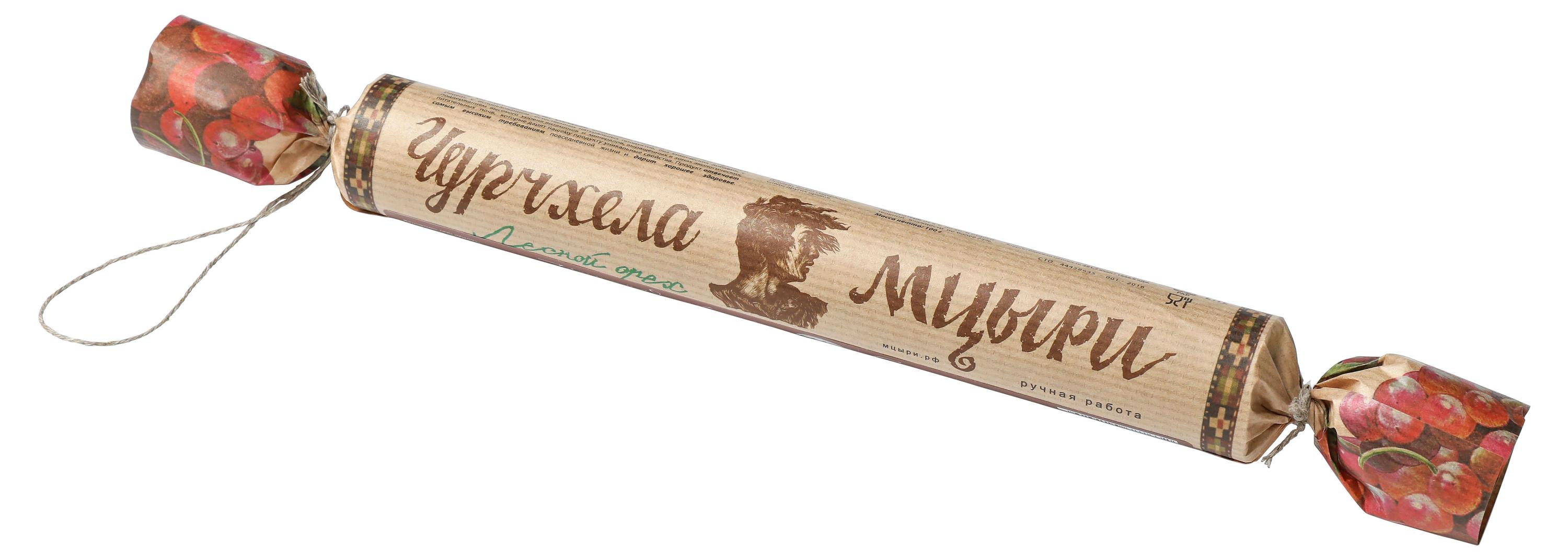 

Чурчхелла Мцыри фруктовая с лесным орехом, 100 г