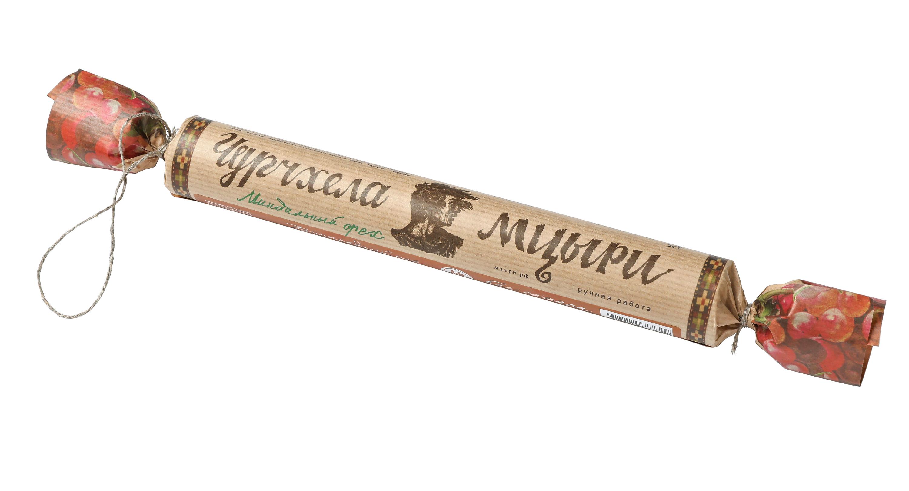 

Чурчхелла Мцыри фруктовая с миндалем, 100 г