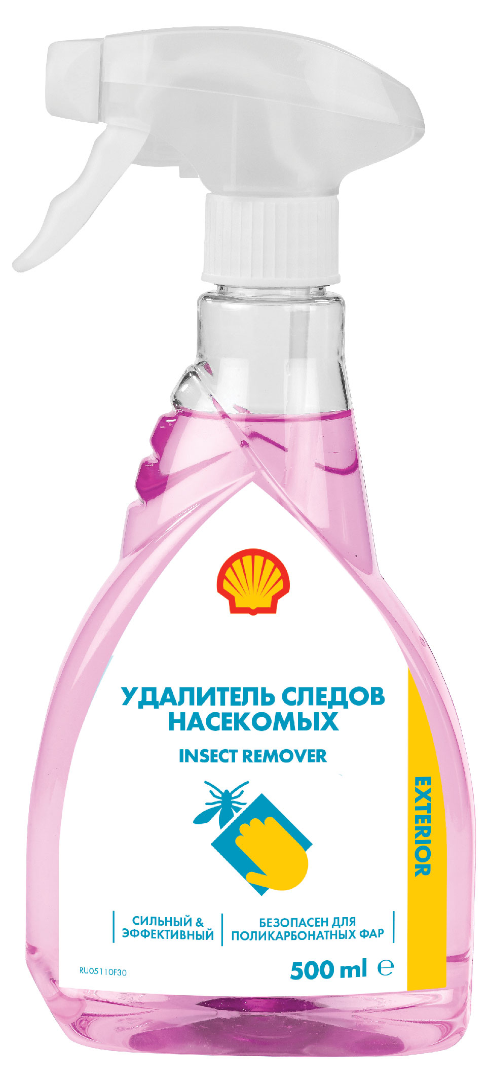 

Удалитель следов насекомых Shell, 500 мл