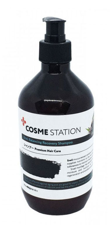 

Шампунь для волос Cosme Station с муцином улитки, 500 мл