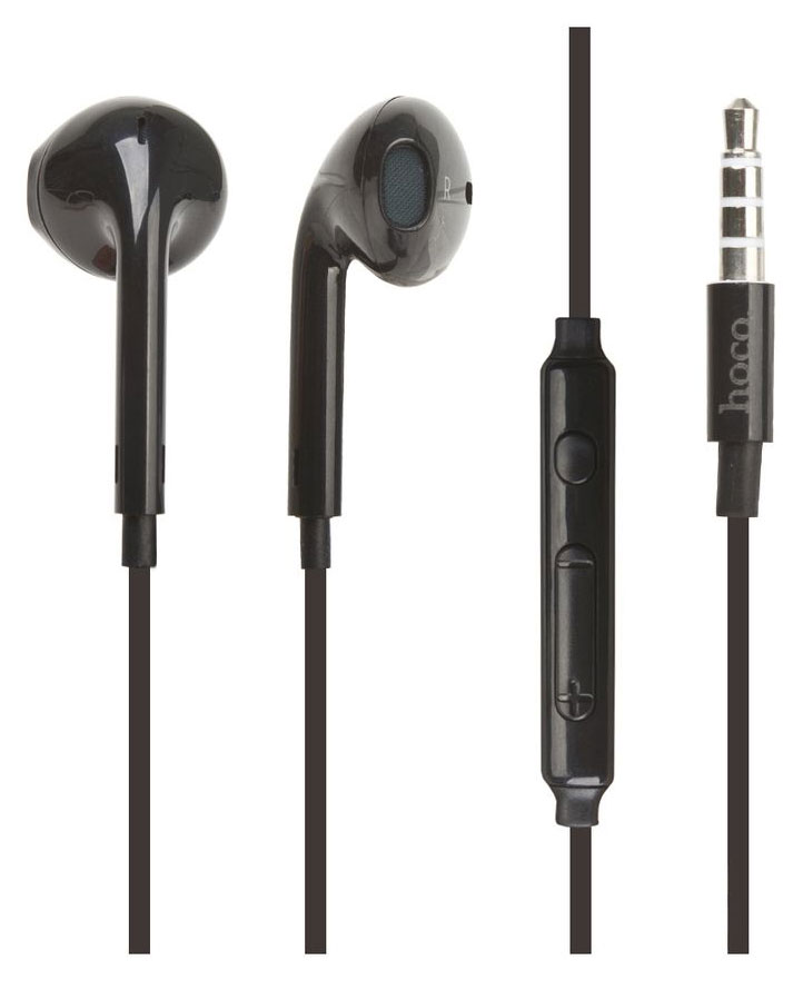 

Проводные наушники Hoco M55 Memory, Jack 3.5mm, 1.2 м, черный