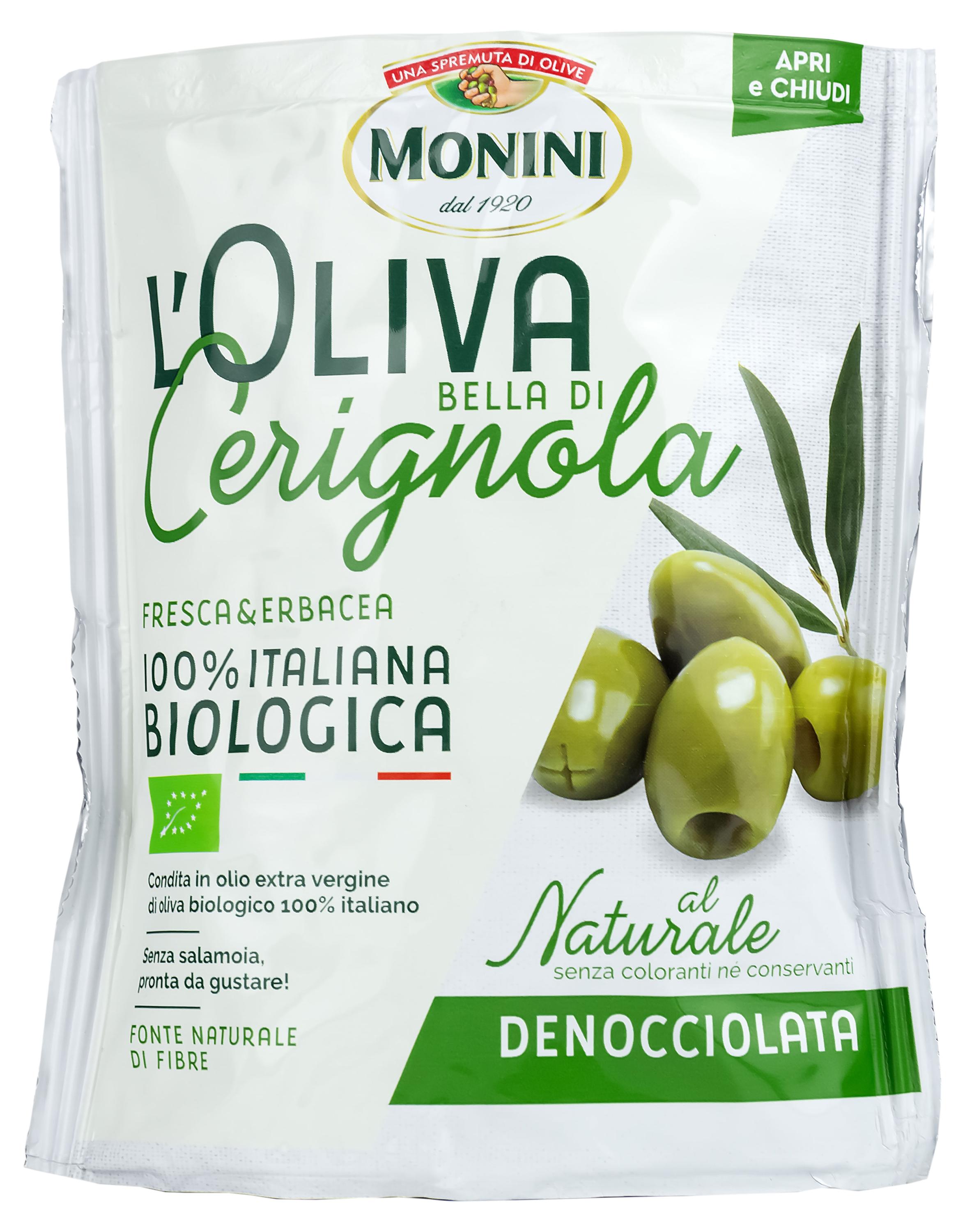 

Оливки Monini без косточки, 150 г