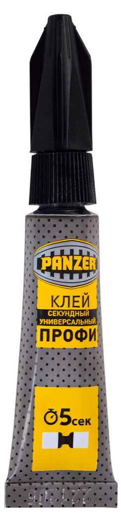 

Клей секундный Panzer универсальный Профи, 3 г