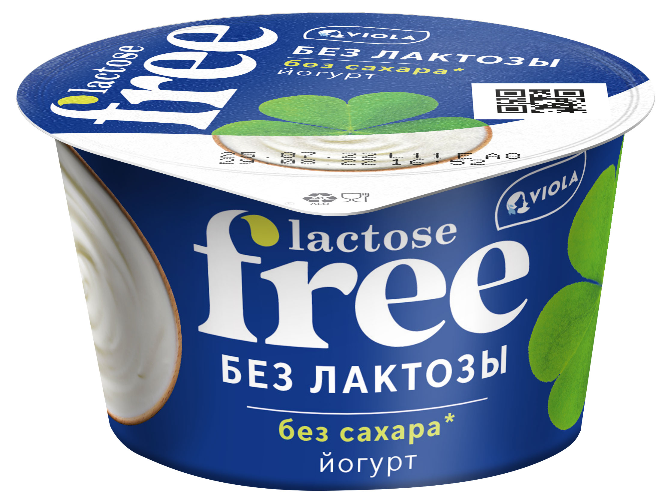 

Йогурт густой Viola Lactose Free натуральный безлактозный без сахара 3,4%, 180 г