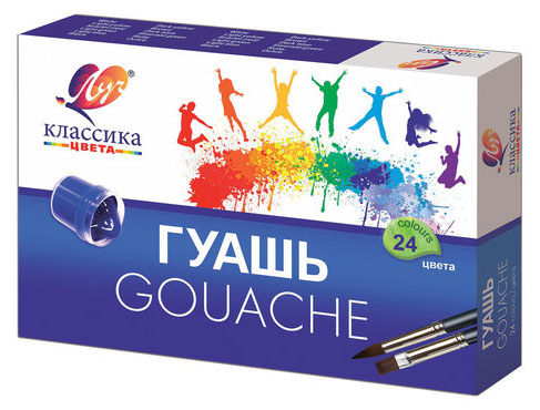 

Гуашь Луч Классика, 24 цвета х 20 мл
