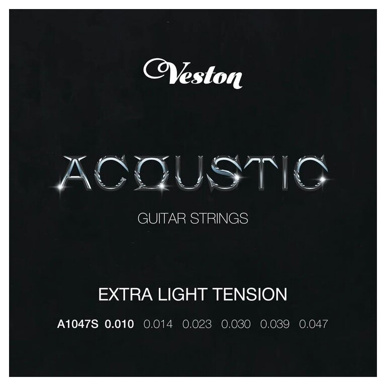 

Струны для акустической гитары VESTON A1047S