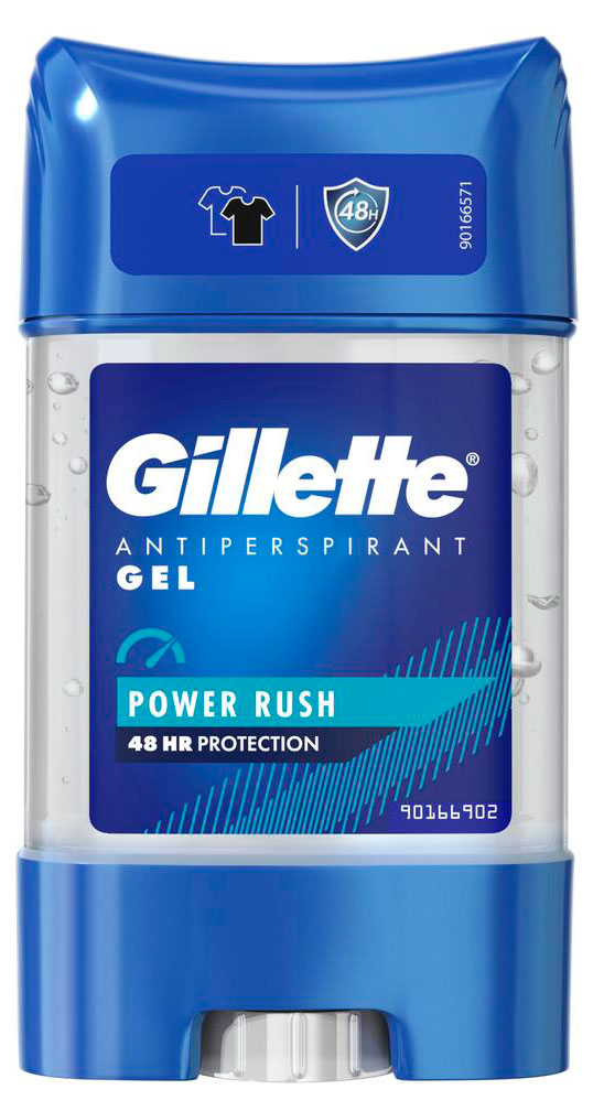 

Дезодорант-антиперспирант гелевый Gillette Power Rush, 70 мл