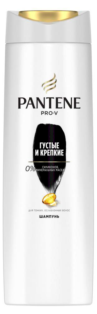 

Шампунь для волос Pantene Pro-V Густые и крепкие для тонких и ослабленных волос, 400 мл