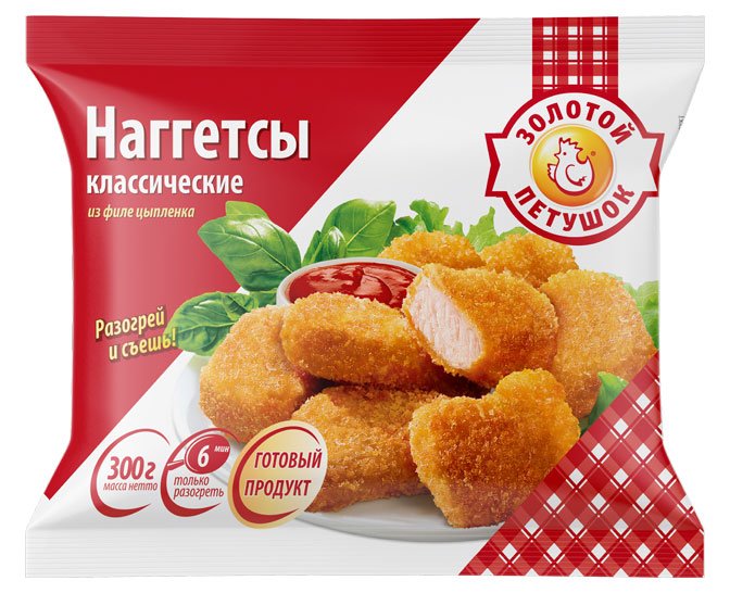

Наггетсы Золотой Петушок классические, 300 г