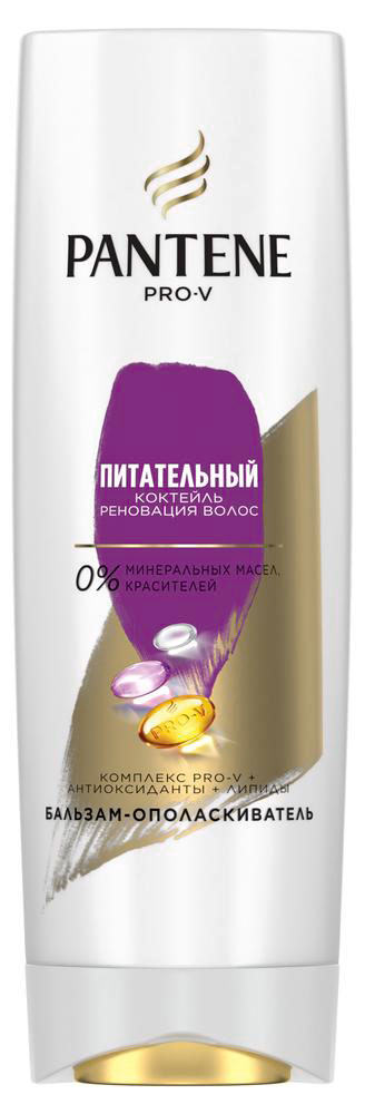 

Бальзам-ополаскиватель для волос Pantene Pro-V Питательный коктейль для тонких и ослабленных волос, 360 мл