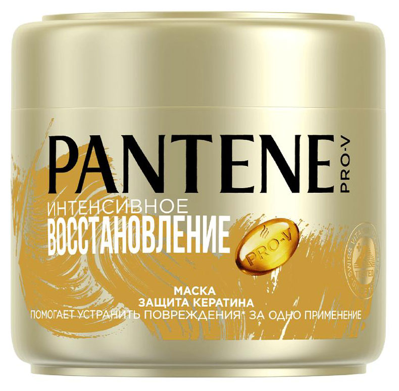 Изображение товара Маска для волос Pantene Pro-V Интенсивное восстановление для ослабленных и поврежденных волос, 300 мл