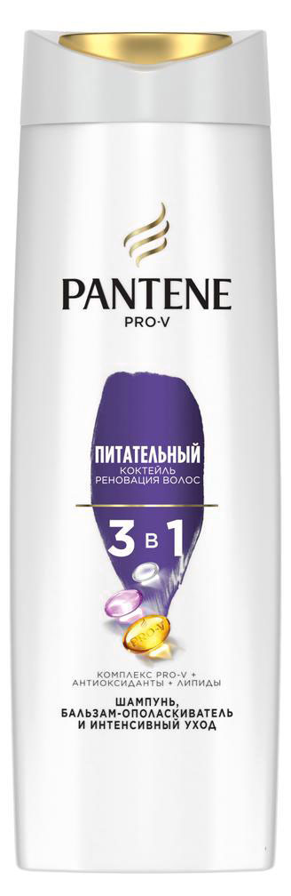

Шампунь для волос Pantene Pro-V Питательный 3 в 1, 360 мл