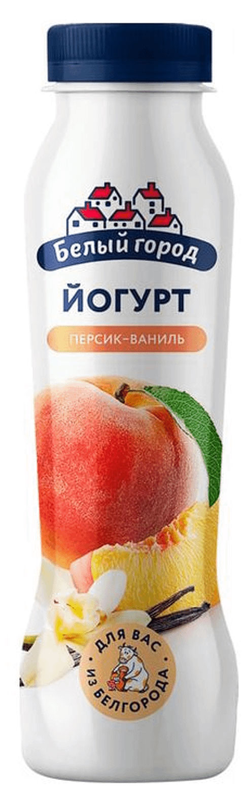 

Йогурт Белый Город Персик-Ваниль БЗМЖ, 290 г