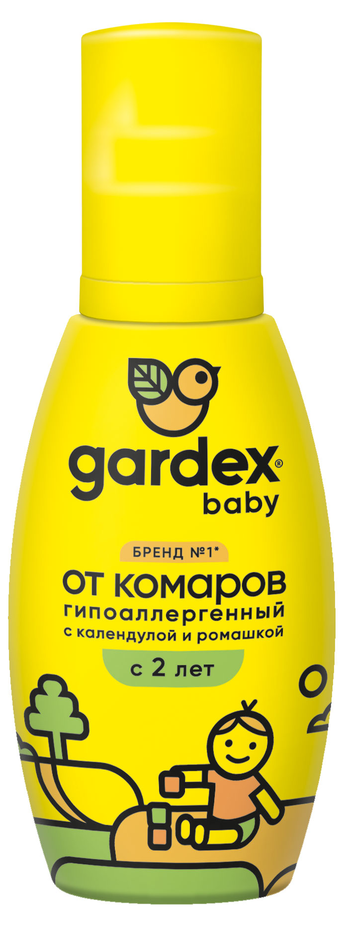 

Спрей от комаров Gardex Baby детский с 2х лет, 100 мл