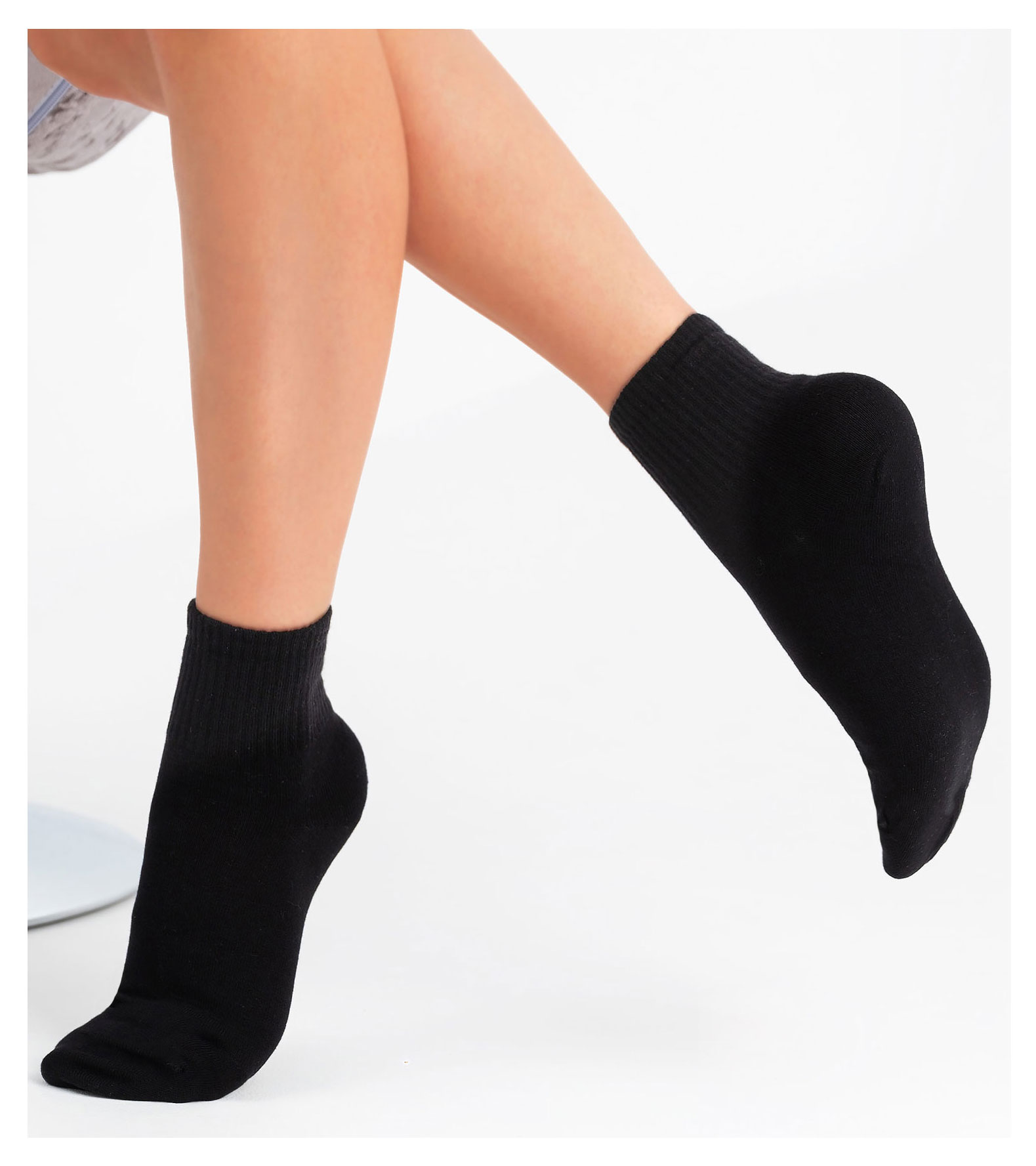 Изображение товара Носки женские «Красная Ветка» С994 черные, р.25