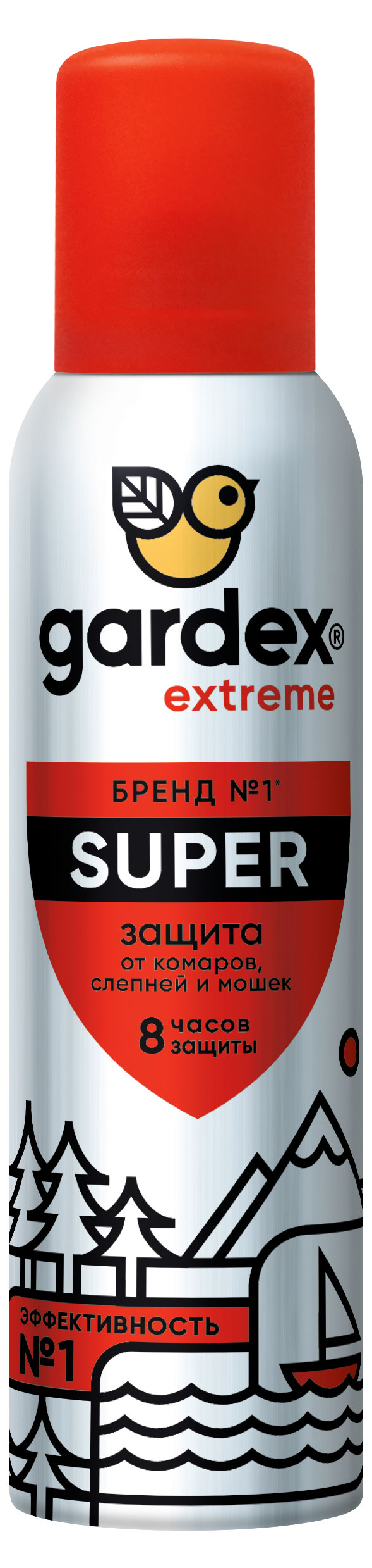 

Спрей от комаров Gardex Extreme Super, 150 мл