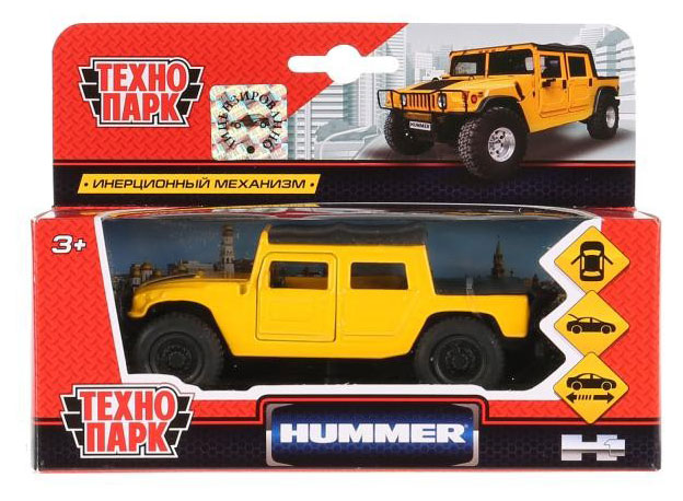 

Машина инерционная Технопарк Hummer h1, 12 см