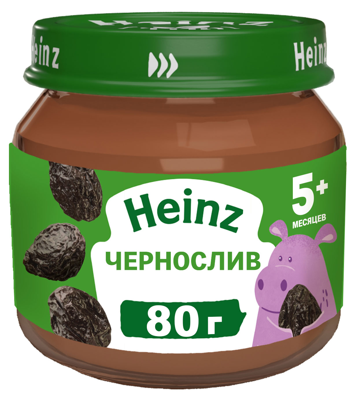 

Пюре Heinz чернослив с 5 мес., 80 г