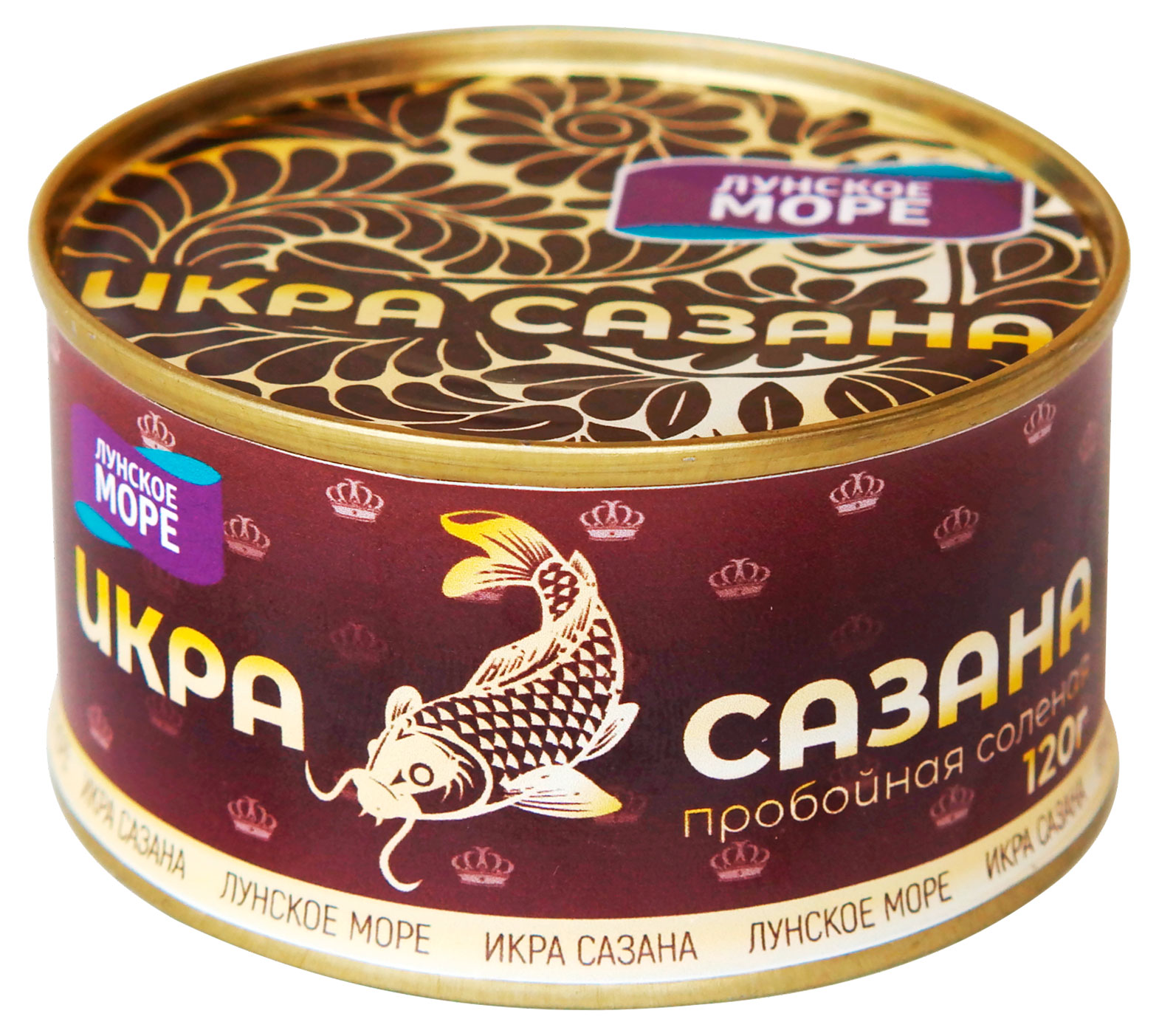 

Икра сазана Лунское море, 120 г