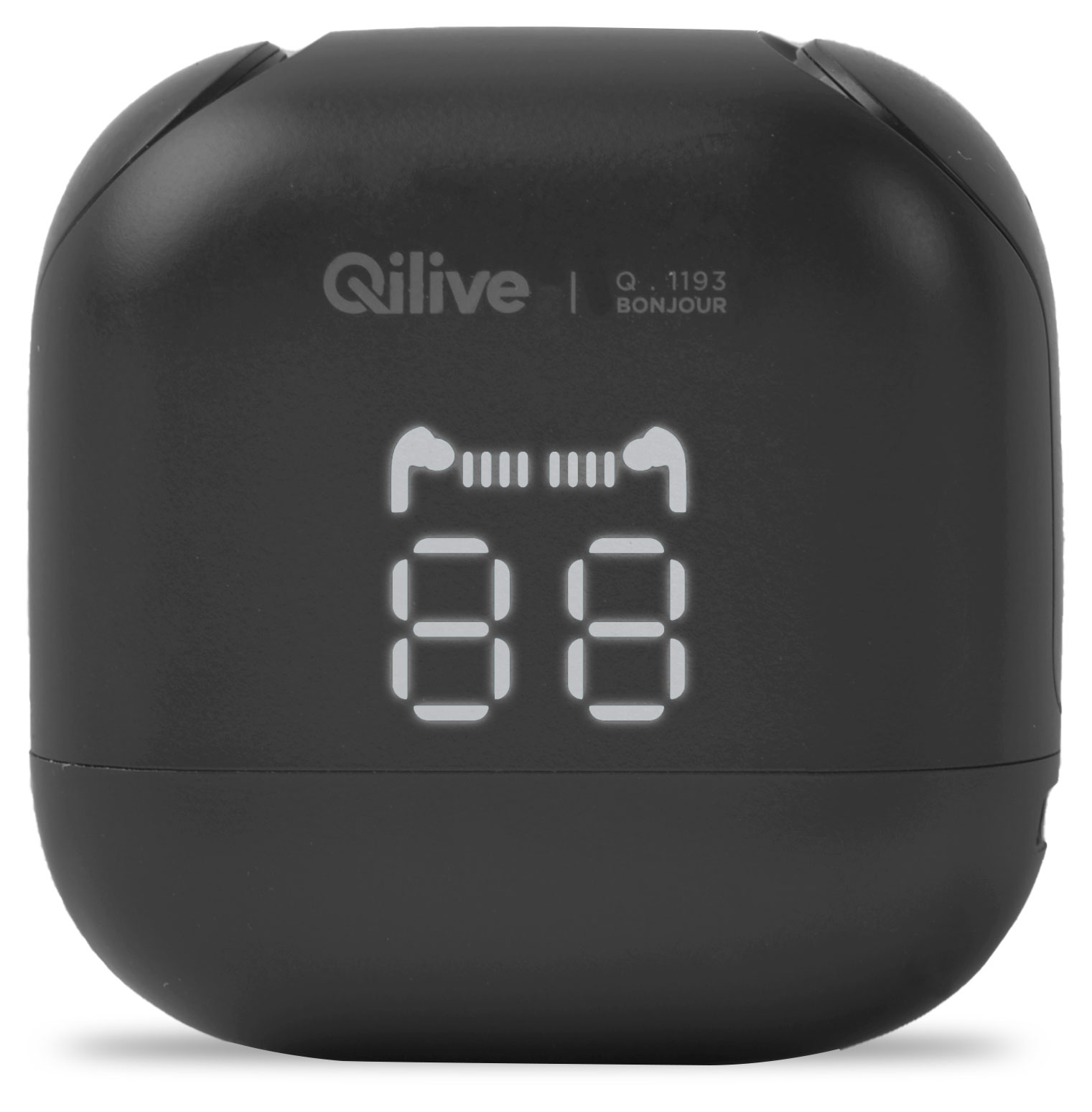 

Наушники беспроводные Qilive TWS 1193 с функцией Bluetooth черные