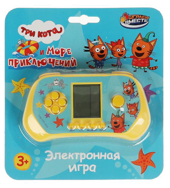 

Электронная логическая игра Играем вместе Три Кота