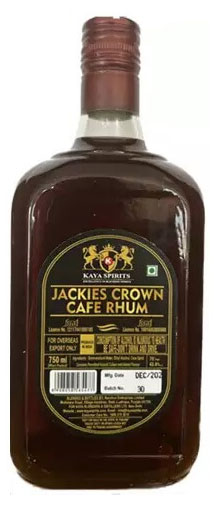 

Ром Jackies Crown Индия, 0,75 л